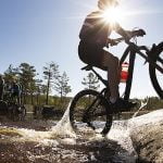 Stisykling på Gautefall Gautefalltomter