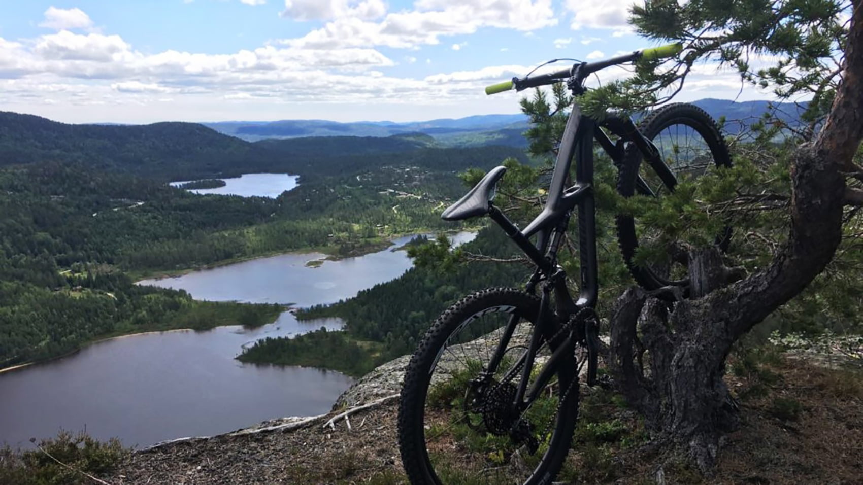 Stisykling i område rundt Gautefalltomter